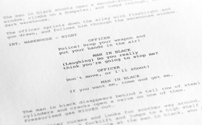 How to write a screenplay format